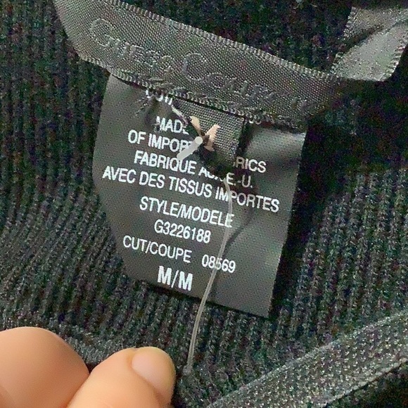 Guess Collection NWT - Sz M - Silk carpenter style wide leg flowy pants 2-layers - Picture 8 of 11